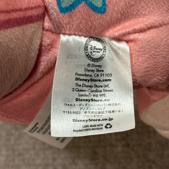 DISNEY STORE Its A Small World Pink Kangaroo And Joey Plush 16” Stuffed Animal - Picture 7 of 9